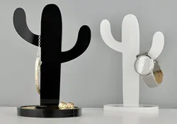 استند زیورآلات طرح کاکتوس مدل TH_45233