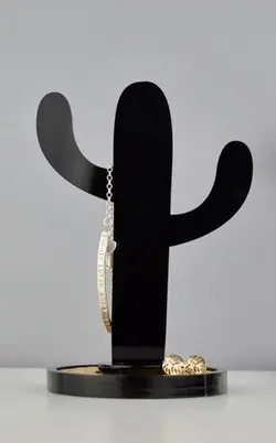 استند زیورآلات طرح کاکتوس مدل TH_45233