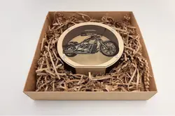 قلک چوبی طرح موتورسیکلت مدل TH_24571 🏍️