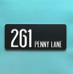 تابلو پلاک منزل مدل TH_23821