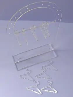 استند زیورآلات طرح رگال مدل TH_87874