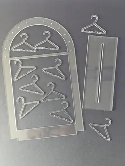 استند زیورآلات طرح رگال مدل TH_87874