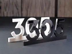 تابلو پلاک واحد مدل TH_75168