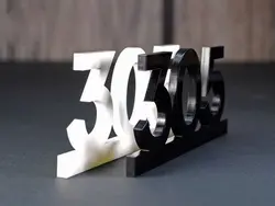 تابلو پلاک واحد مدل TH_75168