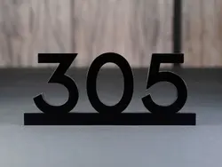 تابلو پلاک واحد مدل TH_75168