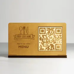 استند منو کیو آر کد مدل TH_86953