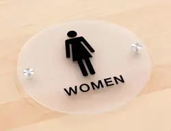 تابلو پلاک سرویس بهداشتی مدل TH_93226