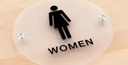 تابلو پلاک سرویس بهداشتی مدل TH_93226