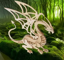 ماکت اژدها سه بعدی مدل TH_38226