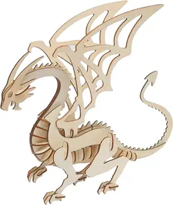 ماکت اژدها سه بعدی مدل TH_38226