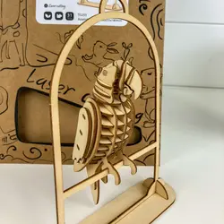 ماکت طوطی در قفس مدل TH_72382