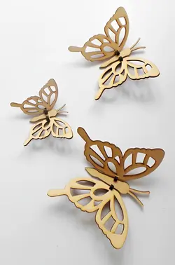 ماکت پروانه چوبی مدل TH_33532