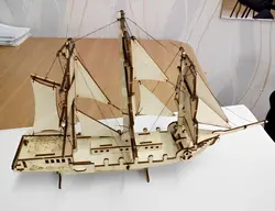 ماکت کشتی بادبانی مدل TH_58453