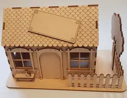 ماکت کلبه چوبی مدل TH_73927