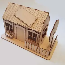 ماکت کلبه چوبی مدل TH_73927