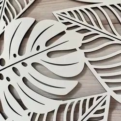 تابلو سه تکه برگ مانسترا مدل TH_42816