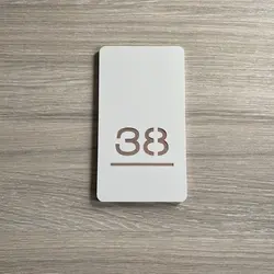 تابلو پلاک واحد مدل TH_28815