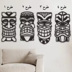 تابلو دیواری تیکی ماسک مدل TH_87773