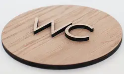 پلاک WC مدل TH_32656