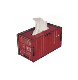 جعبه دستمال کاغذی طرح کانتینر TH_49515