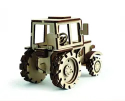 ماشین سه بعدی طرح تراکتور