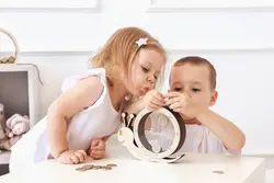 قلک چوبی طرح حلزون