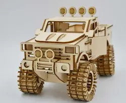 ماکت چوبی ماشین آفرود