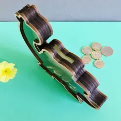 قلک چوبی طرح دایناسور