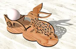 نگهدارنده تخم مرغ عید با طرح خرگوش