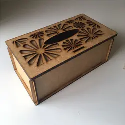 جعبه دستمال کاغذی ساده