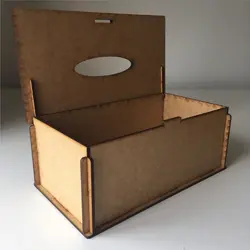 جعبه دستمال کاغذی ساده