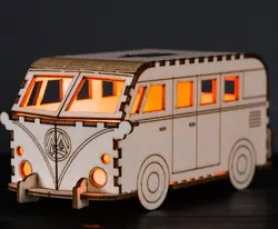 شبخواب طرح فولکس واگن قدیمی