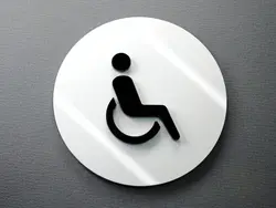 تابلو نشانگر سرویس بهداشتی مدل TH_34353