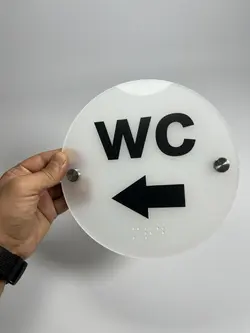 تابلو نشانگر سرویس بهداشتی مدل TH_43343