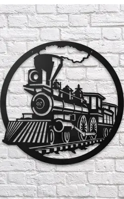 تابلو دیواری طرح قطار مدل TH_54623