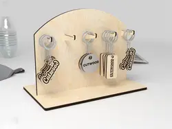 استند جاکلیدی رومیزی مدل TH_42997