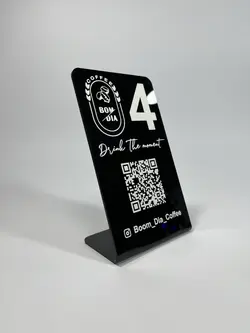 استند شماره میز و QR CODE مدل TH_22959