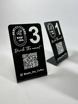 استند شماره میز و QR CODE مدل TH_22959