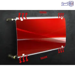 رادیاتور 14 پره مدل سوپرلوکس رنگی