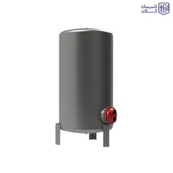 منبع کویل دار عمودی 2000 لیتری ایده آل مخزن