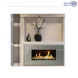 شومینه گازی تابان 120×55 دیواری