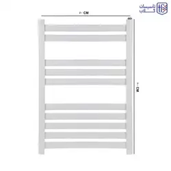 حوله خشک کن یونیکو 10پره طرح فلت-80 سانت