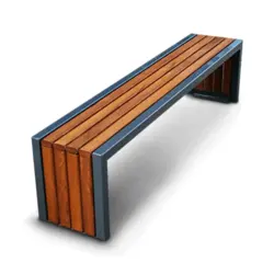 نیمکت چوبی پارکی مدل نیلا