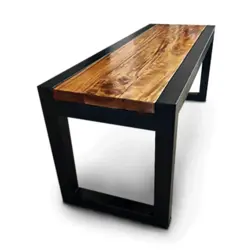 نیمکت پارکی چوبی مدل سرنا