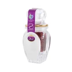 زعفران سرگل درجه یک تسنیم طرح گوهر (آذین) – 3 گرم