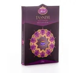 زعفران سرگل درجه یک تسنیم طرح پگاه – نیم مثقال