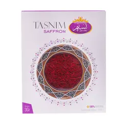 زعفران نگین تسنیم طرح نفیس – 3 گرم