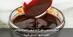دانلود جامع ترین طرح توجیهی شهد عسلی خرما Word | تسکوشاپ