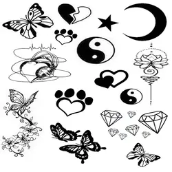 پکیج تتو موقت ترکیبی