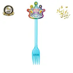 چنگال تم رنگین کمان
